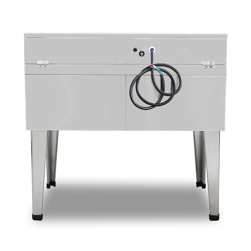 Computer Control Panel Stainless Steel Electric Commercial Standing Deep Fryer
