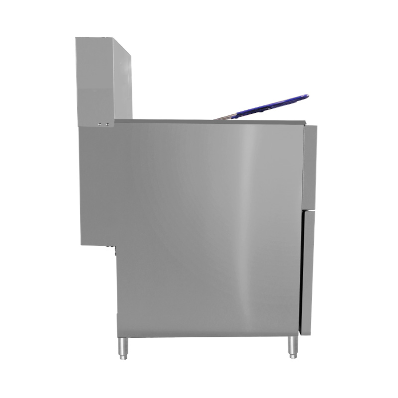 Standing Stainless Steel Natural Gas/LPG Commercial Deep Fryer