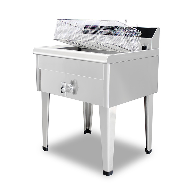 Computer Control Panel Stainless Steel Electric Commercial Standing Deep Fryer