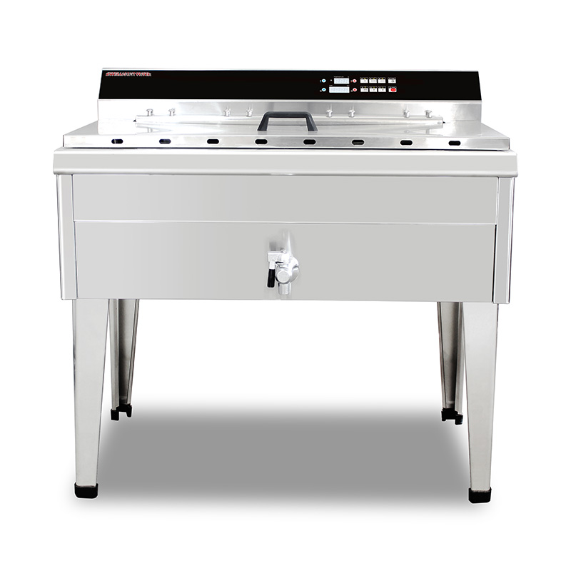 Computer Control Panel Stainless Steel Electric Commercial Standing Deep Fryer