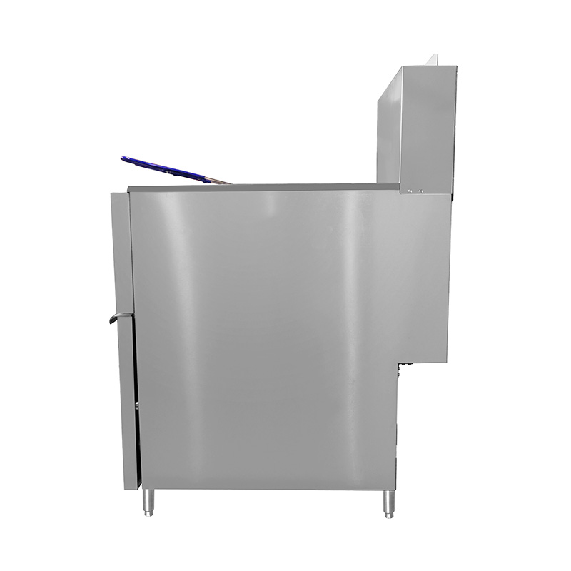 Standing Stainless Steel Natural Gas/LPG Commercial Deep Fryer
