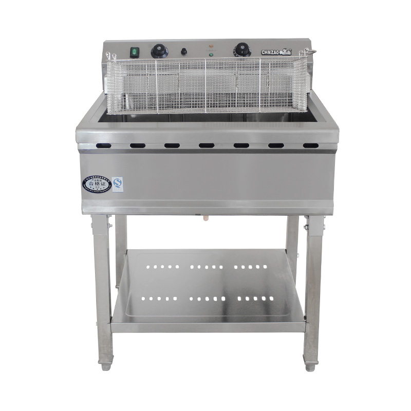 Removable Legs Stainless Steel Electric Commercial Standing Deep Fryer