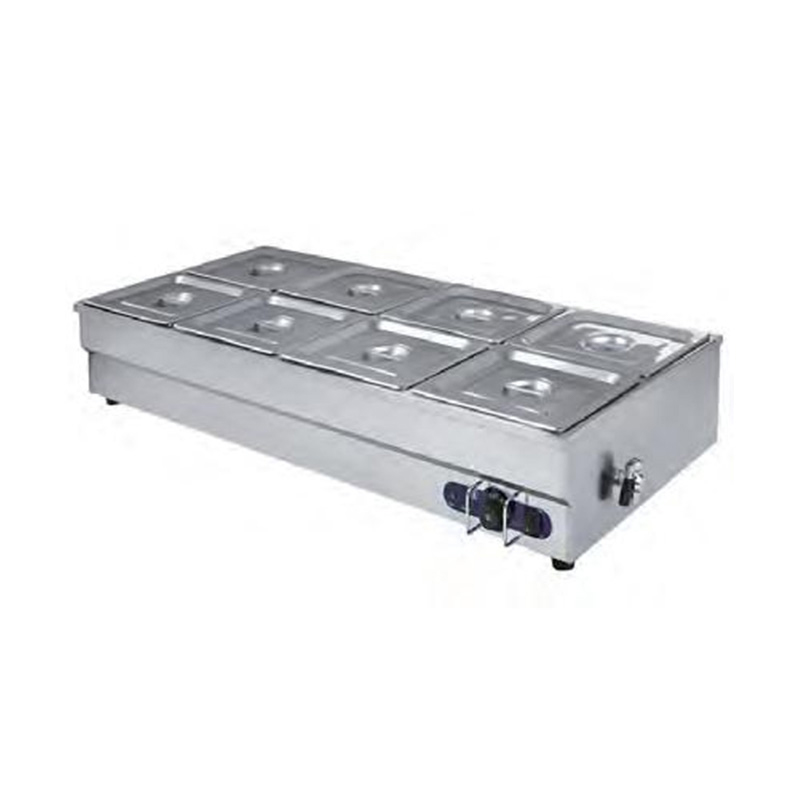 Stainless Steel Commercial Electric Bain Marie Machine With Immersion Heater