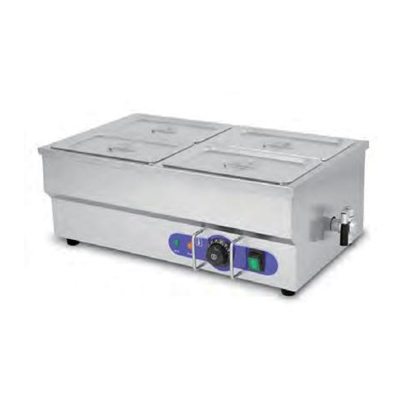 Stainless Steel Commercial Electric Bain Marie Machine With Immersion Heater