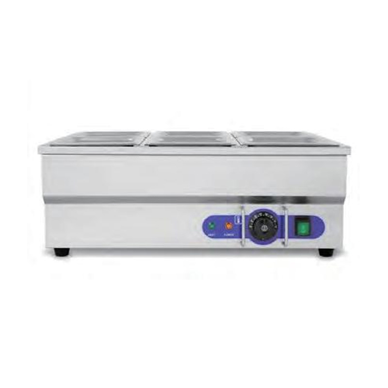 Stainless Steel Commercial Electric Bain Marie Machine With Immersion Heater