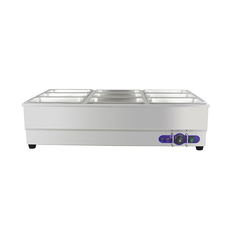 Stainless Steel Commercial Electric Bain Marie Machine With Immersion Heater