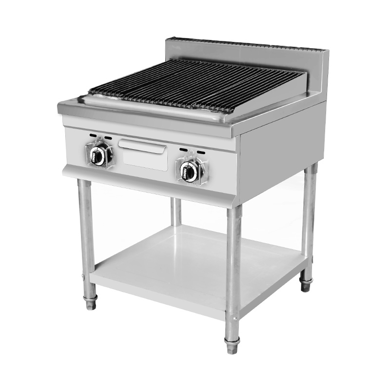 Natural Gas/LPG Lava Rock Grill Outdoor Indoor Kitchen Machine