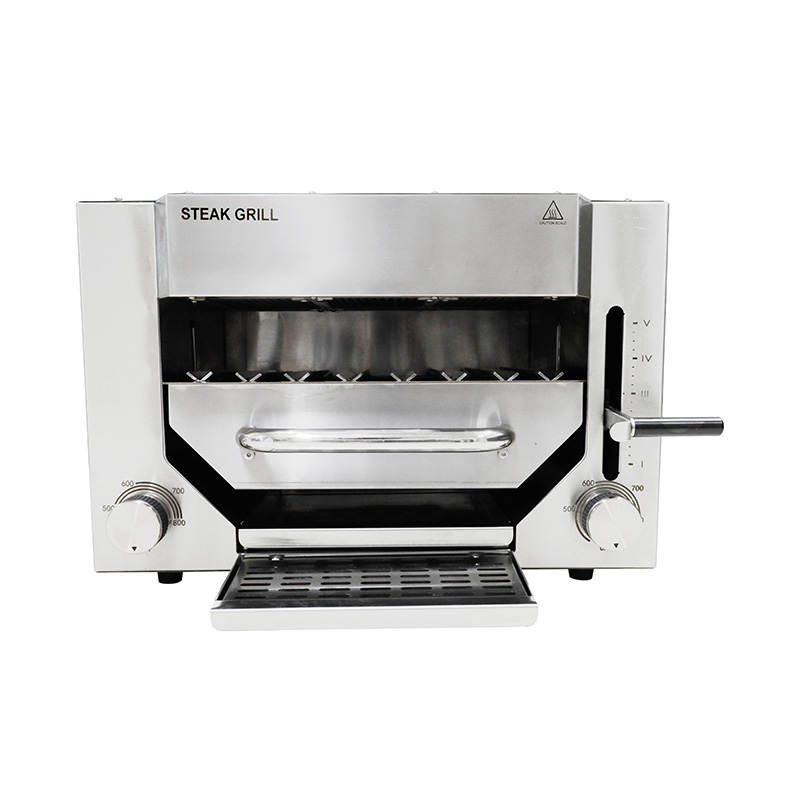 Stainless Steel Commercial Electric Steak Contact Grill Kitchen Machine