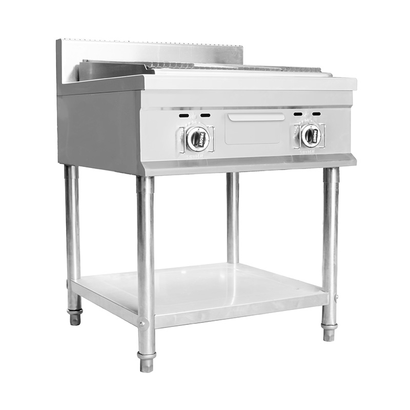 Natural Gas/LPG Lava Rock Grill Outdoor Indoor Kitchen Machine