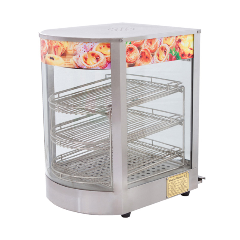 Stainless Steel Commercial Kitchen Egg Tart Warmer Machine