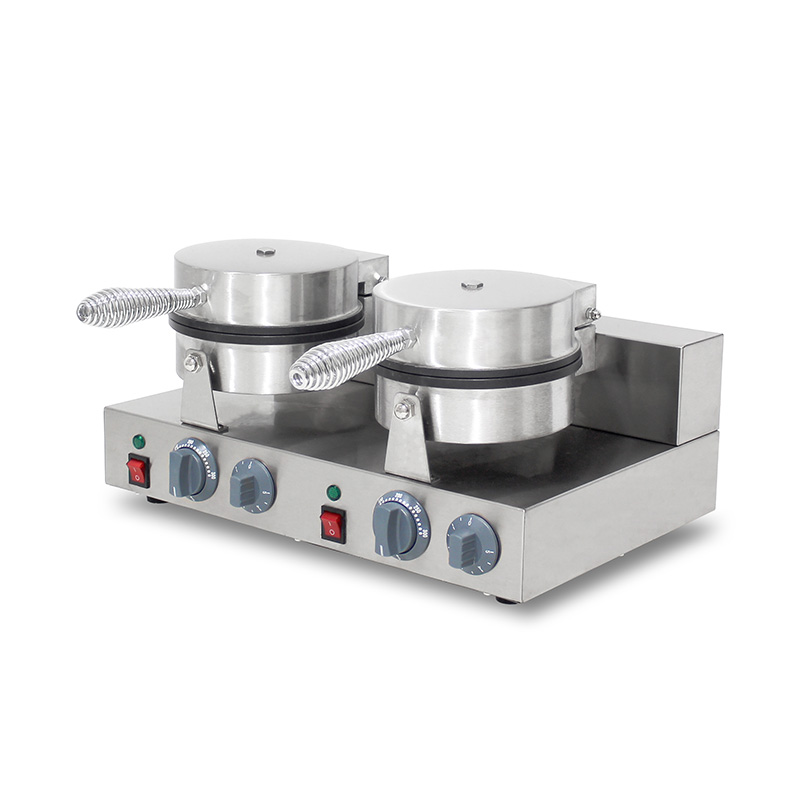 Stainless Steel Commercial Restaurant Electric Waffle Maker Machine