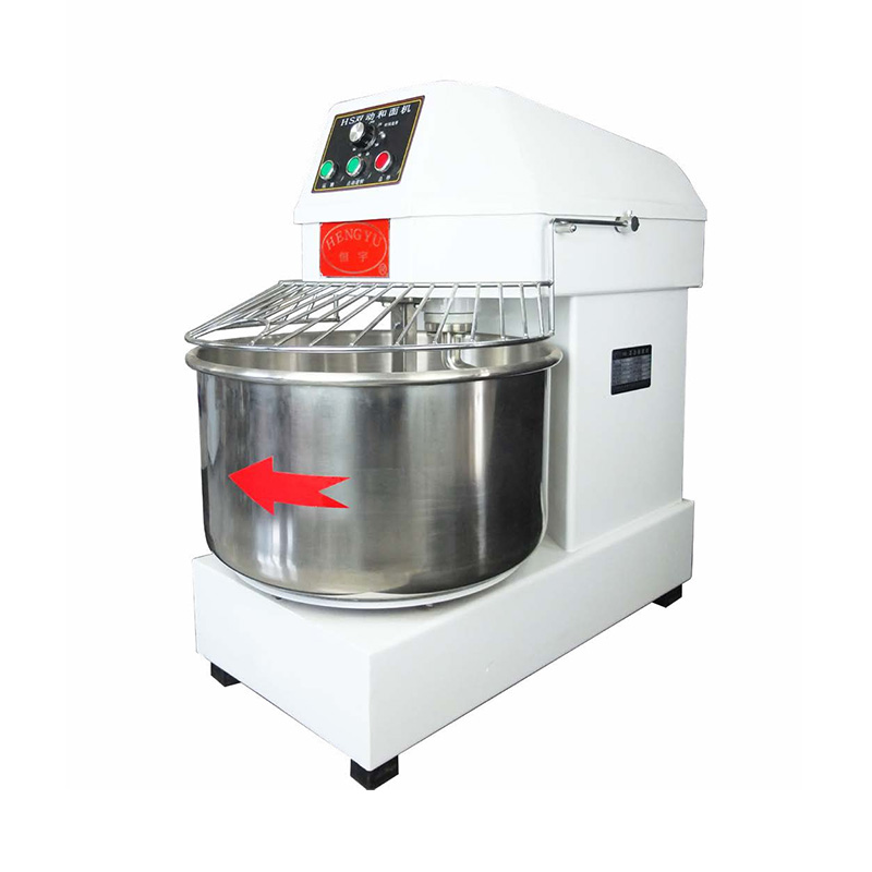 Double Action Double Speed Stainless Steel Commercial Restaurant Spiral Mixer Machine