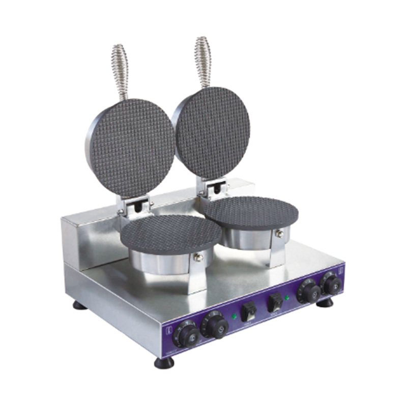 Stainless Steel Commercial Restaurant Electric Waffle Maker Machine