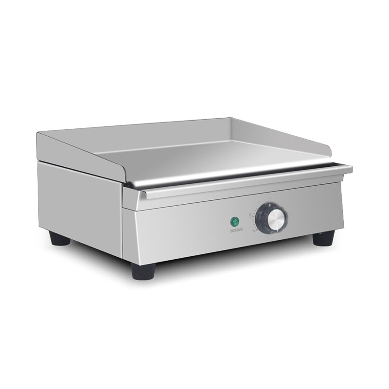Stainless Steel Electric Commercial Kitchen Countertop Griddle