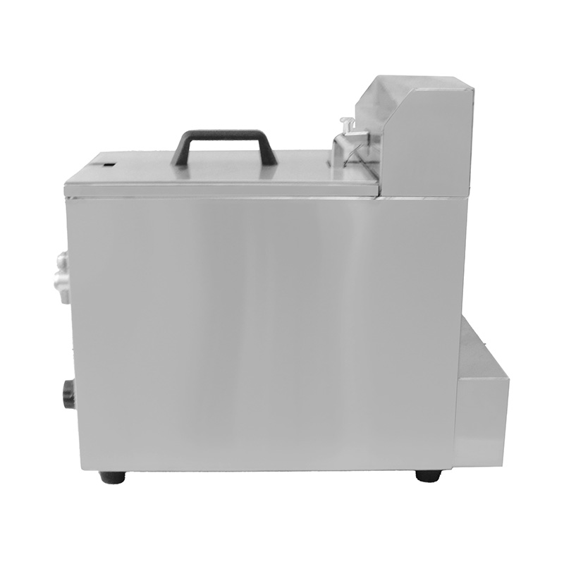 Stainless Steel Natural Gas/LPG Commercial Countertop Deep Fryer with Valve