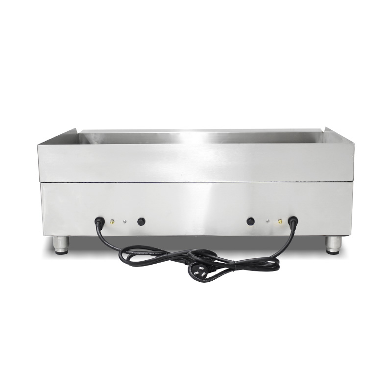 Computer Control Panel Stainless Steel Commercial Kitchen Countertop Electric Griddle