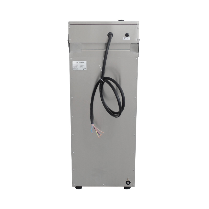 Stainless Steel Electric Commercial Standing Deep Fryer With Cabinet