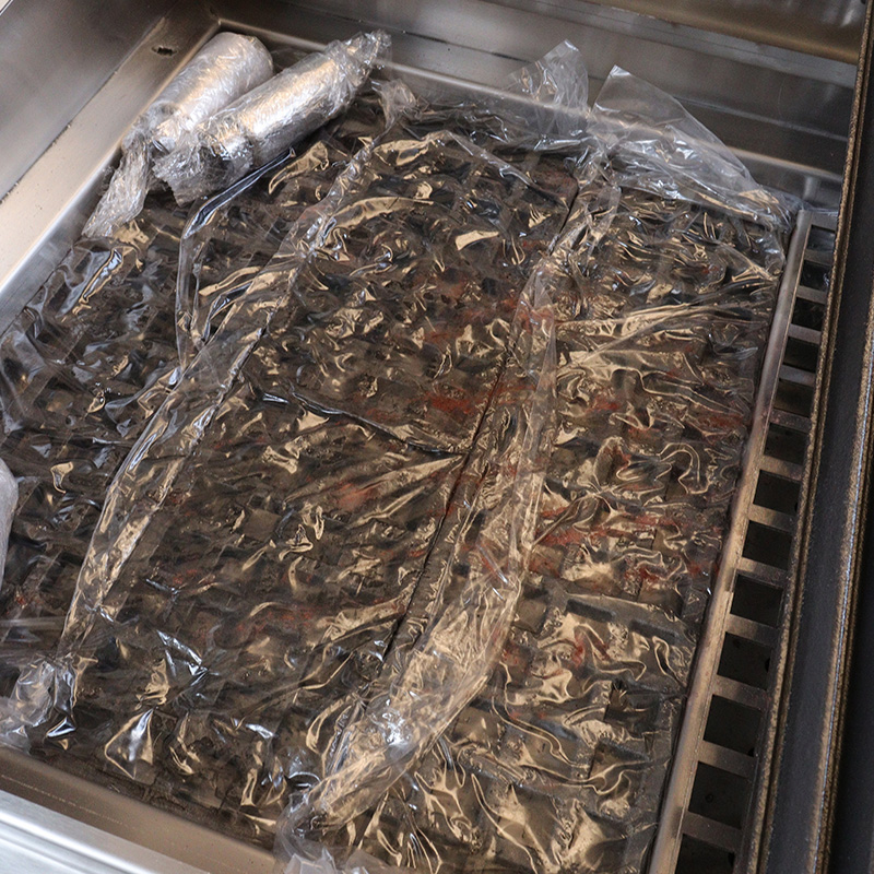 Natural Gas/LPG Lava Rock Grill With Burners Outdoor Indoor Kitchen Machine