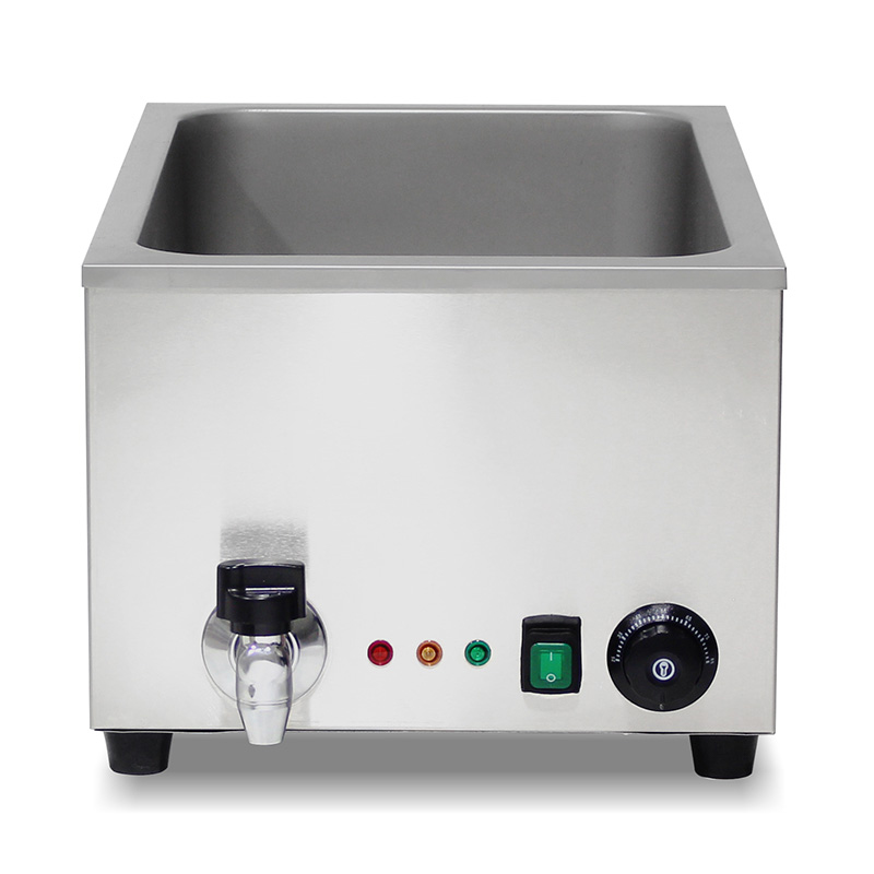 Stainless Steel Commercial Electric Bain Marie Kitchen Machine With Anti-Dry Protective Heater