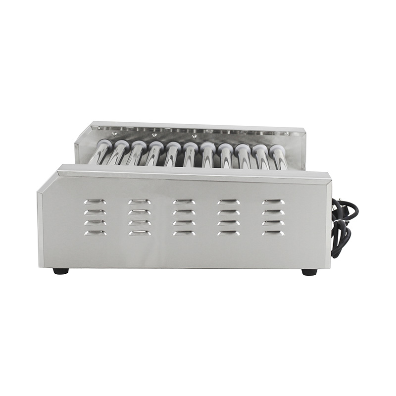 Stainless Steel Electric Hot Dog Roller Grill Machine
