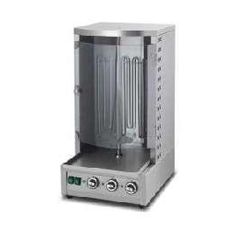 Stainless Steel Commercial Electric Shawarma Grill Kitchen Machine