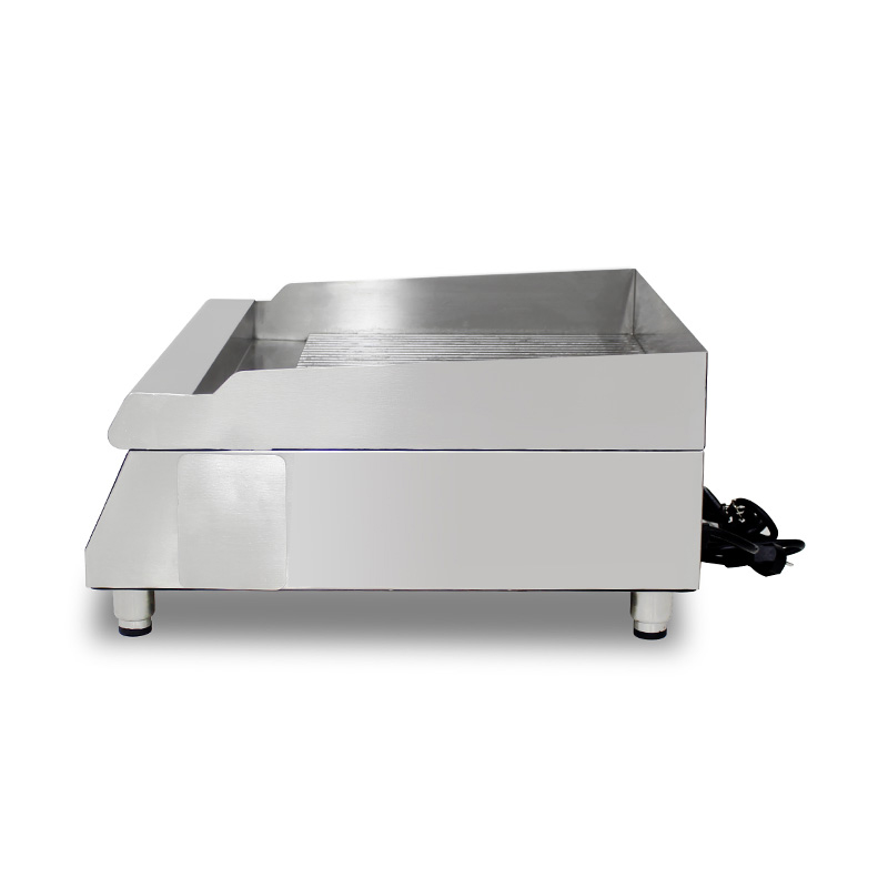 Computer Control Panel Stainless Steel Commercial Kitchen Countertop Electric Griddle