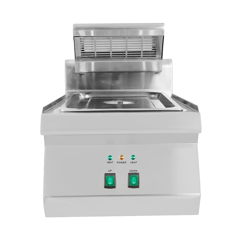 Stainless Steel Commercial French Fries Warmer Kitchen Machine