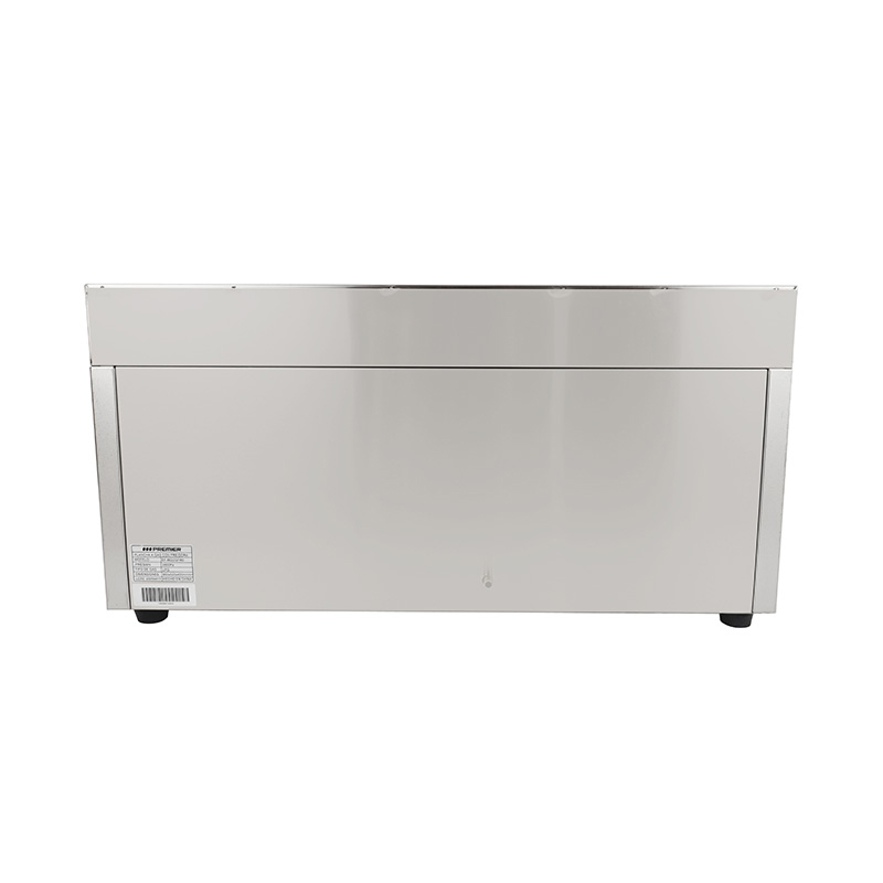 Stainless Steel Natural Gas/LPG Commercial Kitchen Countertop Griddle with Fryer