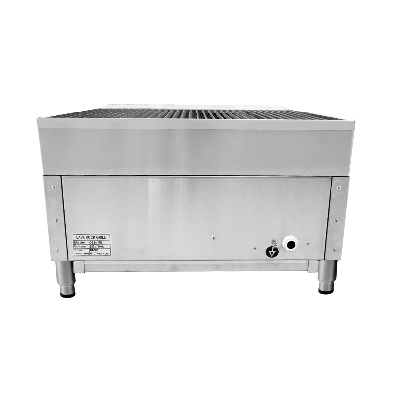 Natural Gas/LPG Lava Rock Grill With Burners Outdoor Indoor Kitchen Machine