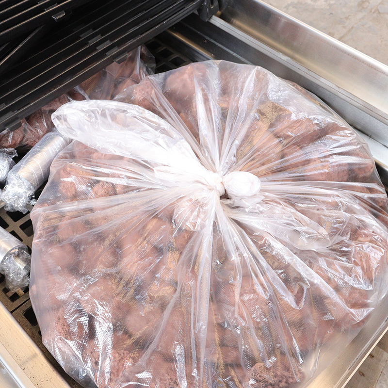 Natural Gas/LPG Lava Rock Grill With Burners Outdoor Indoor Kitchen Machine