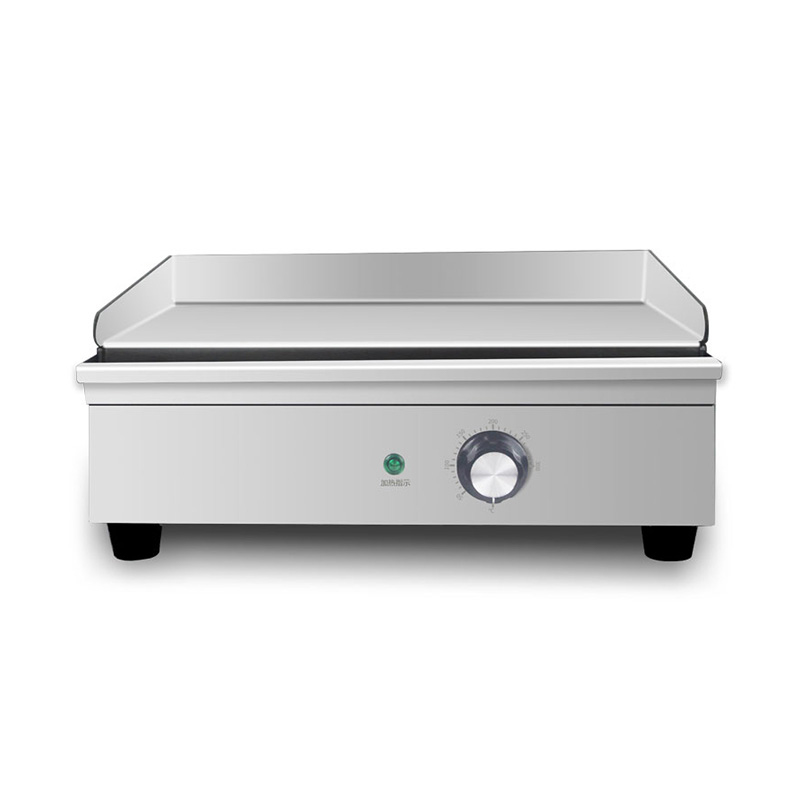 Stainless Steel Electric Commercial Kitchen Countertop Griddle