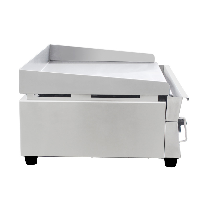 430 SS Plate Stainless Steel Natural Gas/LPG Commercial Griddle