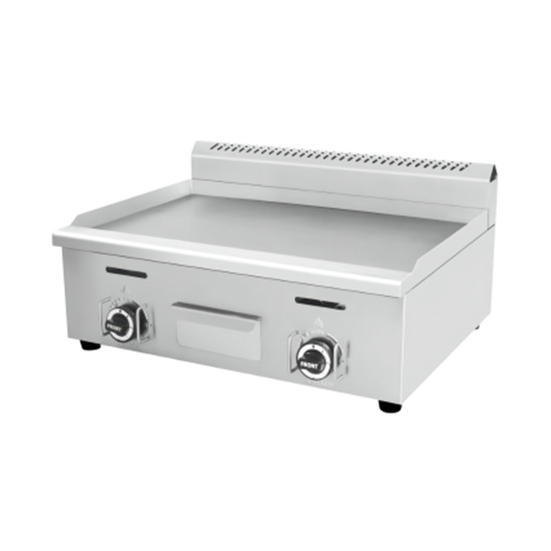 Flat Plate Pattern Stainless Steel Natural Gas/LPG Commercial Griddle