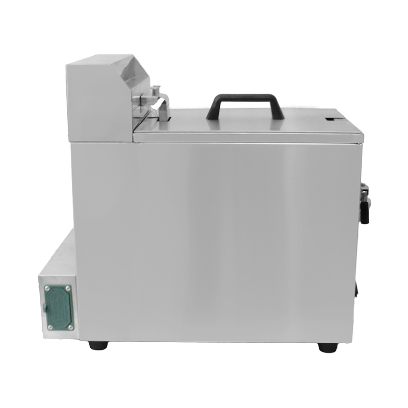 Stainless Steel Natural Gas/LPG Commercial Countertop Deep Fryer with Valve
