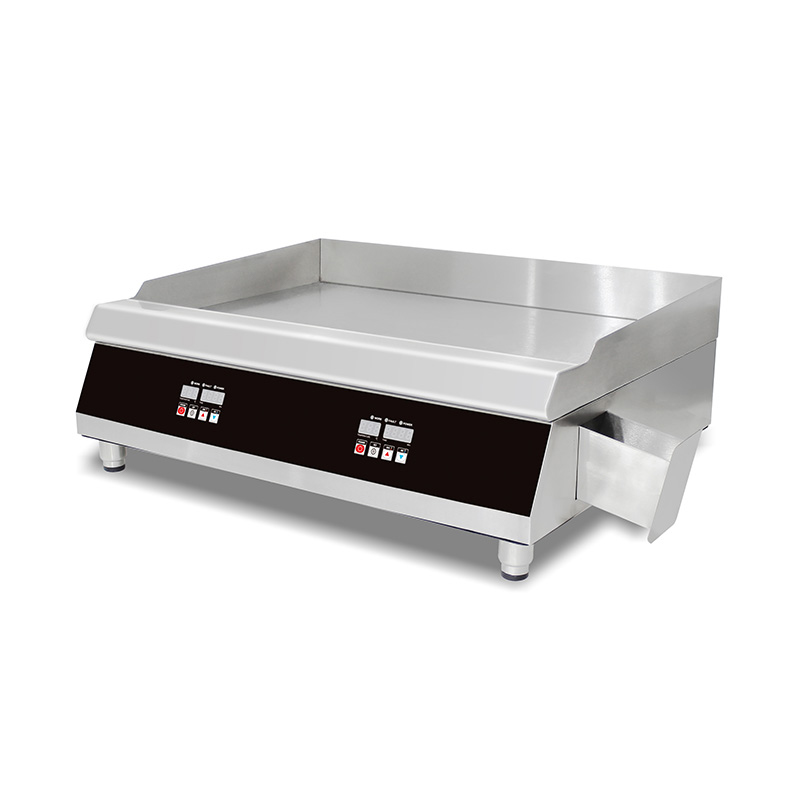 Computer Control Panel Stainless Steel Commercial Kitchen Countertop Electric Griddle