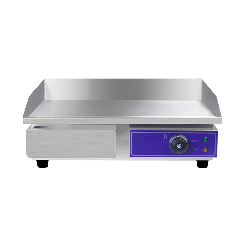 Flat Plate Pattern Stainless Steel Commercial Kitchen Electric Griddle