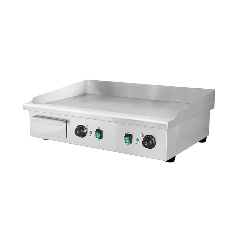 Flat Plate Pattern Stainless Steel Commercial Kitchen Electric Griddle