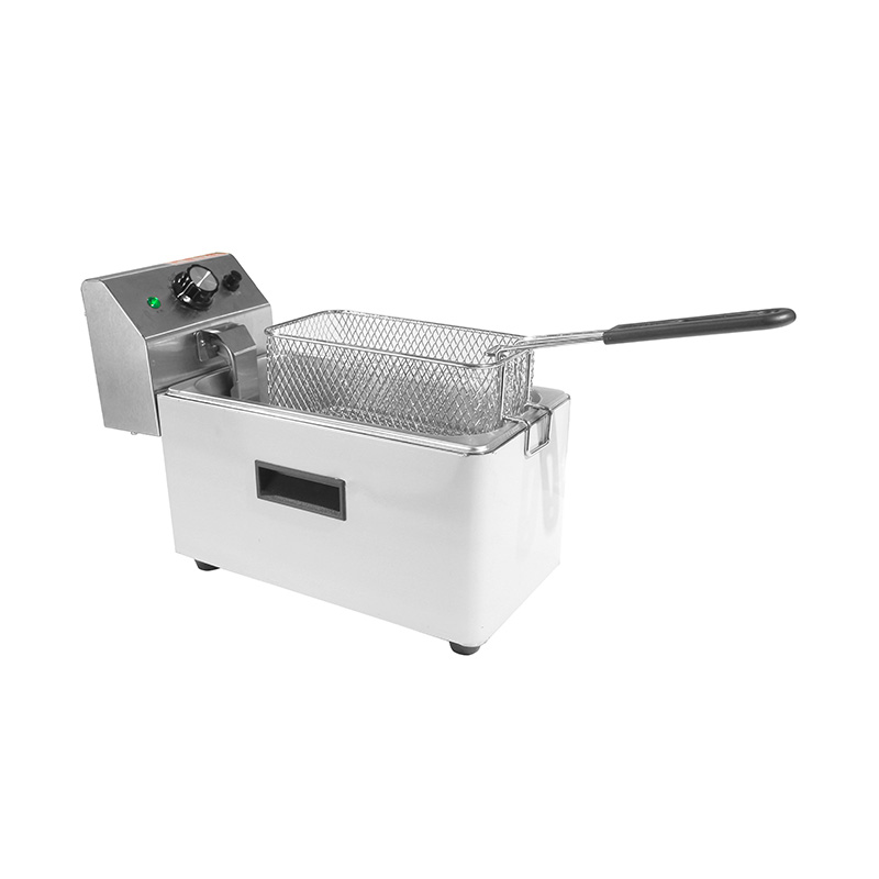Stainless Steel Electric Commercial Countertop Deep Fryer