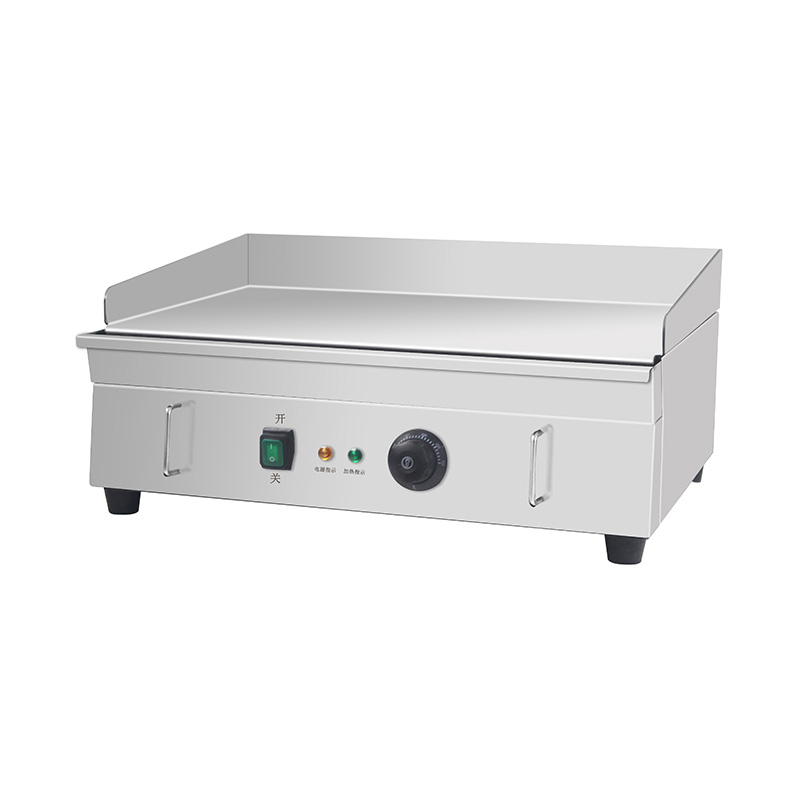 Stainless Steel Electric Commercial Kitchen Countertop Griddle