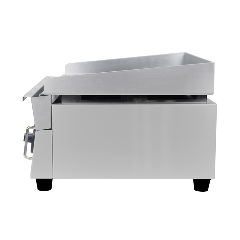 430 SS Plate Stainless Steel Natural Gas/LPG Commercial Griddle
