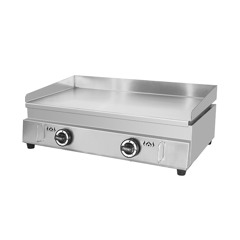 430 SS Plate Stainless Steel Natural Gas/LPG Commercial Griddle
