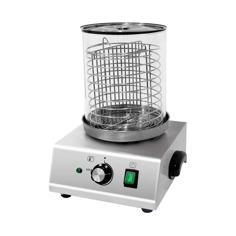 Stainless Steel Hot Dog and Bun Warmer Machine With Sticks