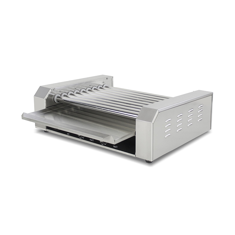 Stainless Steel Electric Hot Dog Roller Grill Machine
