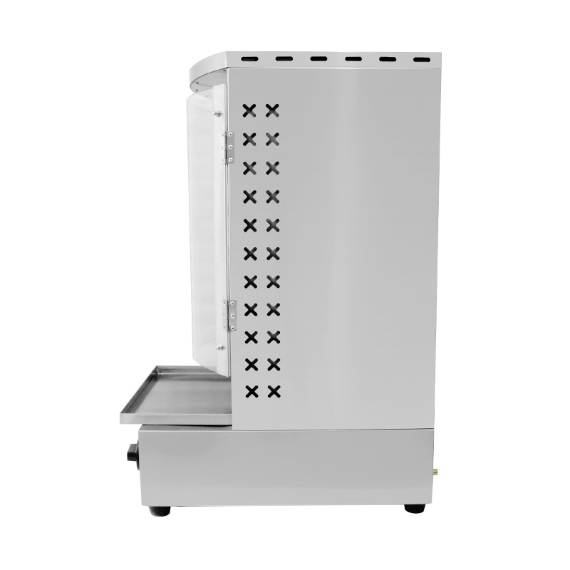 Stainless Steel Commercial Natural Gas/LPG Shawarma Grill Kitchen Machine