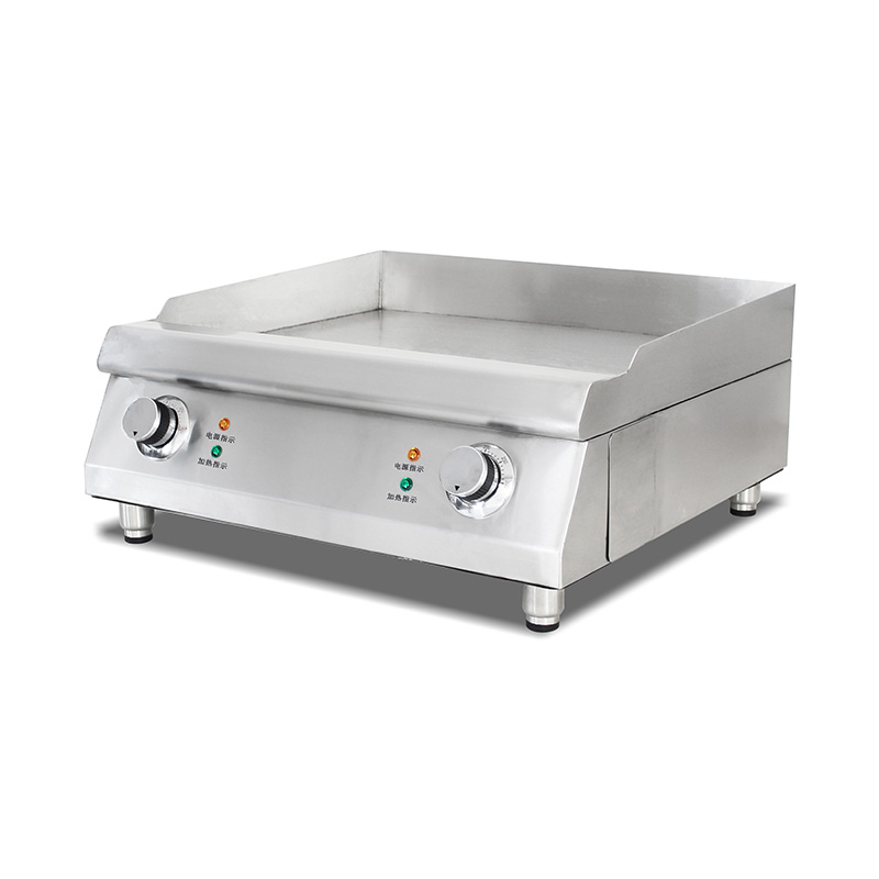 4.4kW Electric Griddle Stainless Steel Commercial Kitchen Countertop
