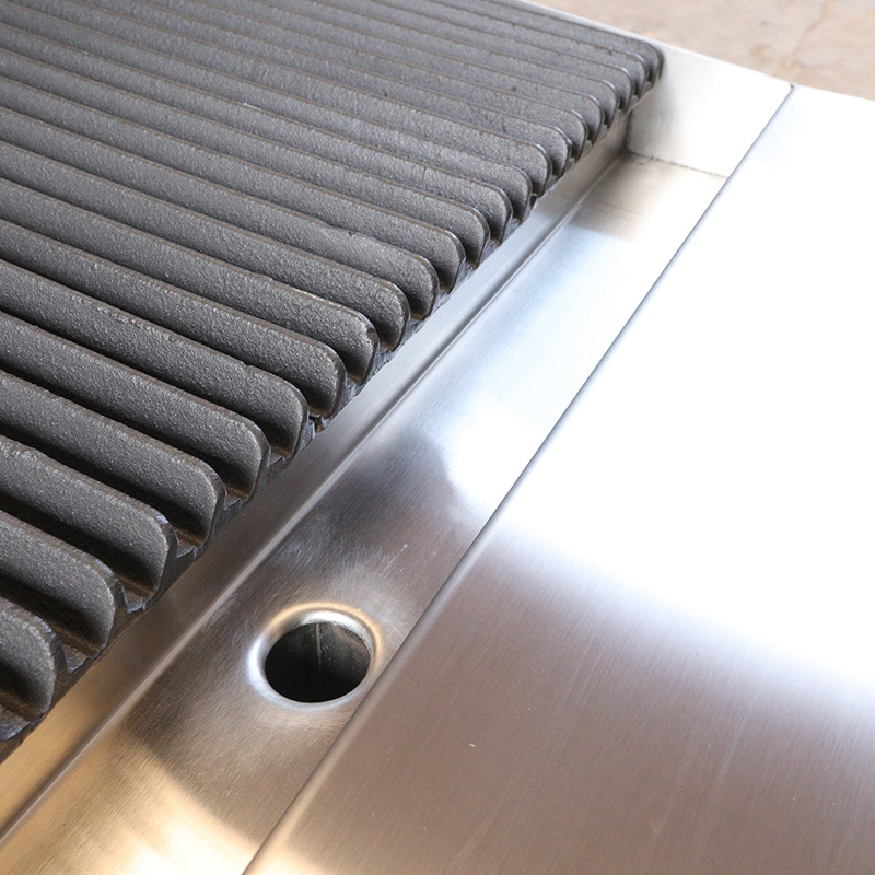 Natural Gas/LPG Lava Rock Grill With Burners Outdoor Indoor Kitchen Machine