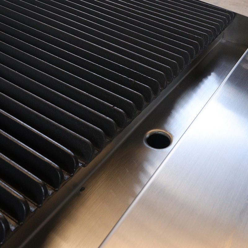 Natural Gas/LPG Lava Rock Grill With Burners Outdoor Indoor Kitchen Machine