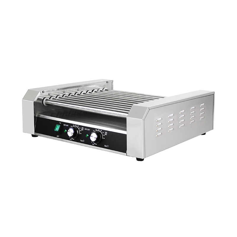 Stainless Steel Electric Hot Dog Roller Grill Machine