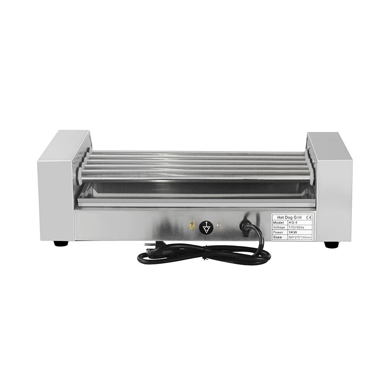 Stainless Steel Electric Hot Dog Roller Grill Machine