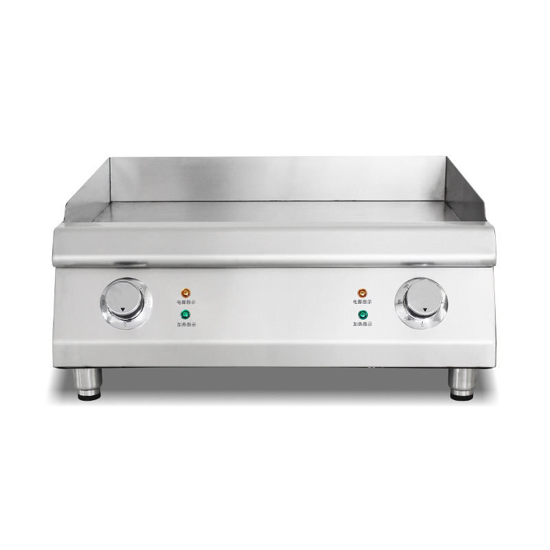 4.4kW Electric Griddle Stainless Steel Commercial Kitchen Countertop